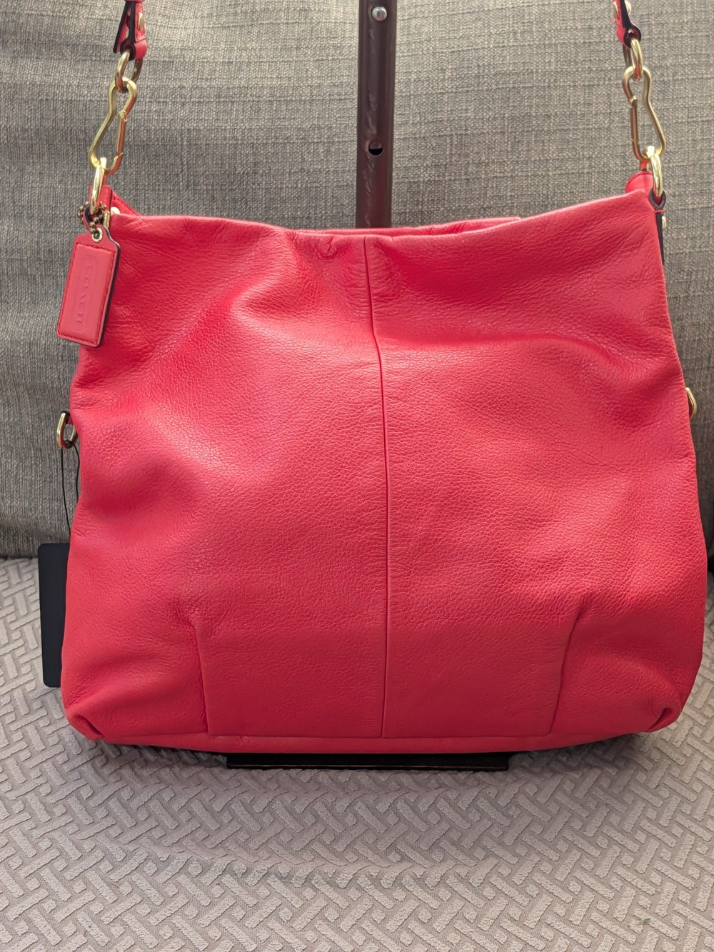 Coach Madison Isabelle Leather Shoulder Bag w COA EUC - Picture 7 of 10